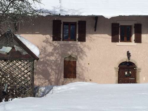 vue de la maison d`augustin à saint jean d`arves les sybelles sja73